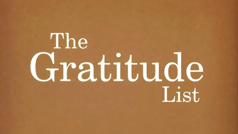 The Gratitude List (2026)