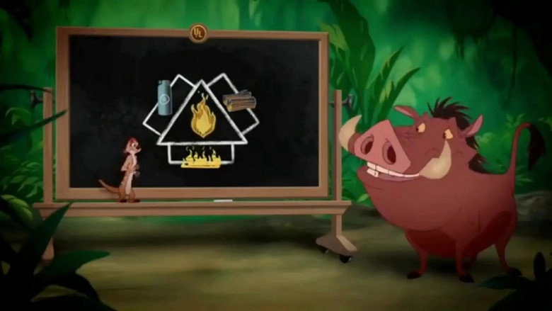 Wild About Safety: Timon And Pumbaa Safety Smart About Fire! (2009)