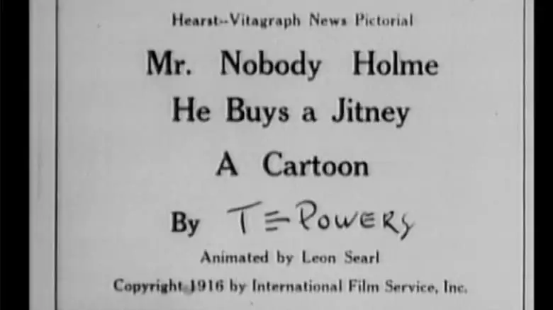 Mr. Nobody Holme Buys A Jitney (1916)