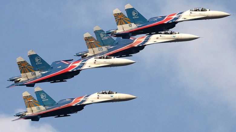Russian Air Force 100th Anniversary Airshow (2013)