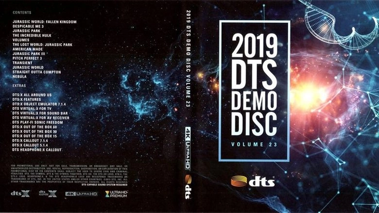 DTS BLU-RAY MUSIC DEMO DISC 23 (2019)