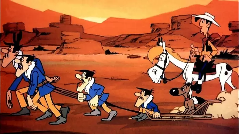 Lucky Luke: The Daltons On The Run (1983)