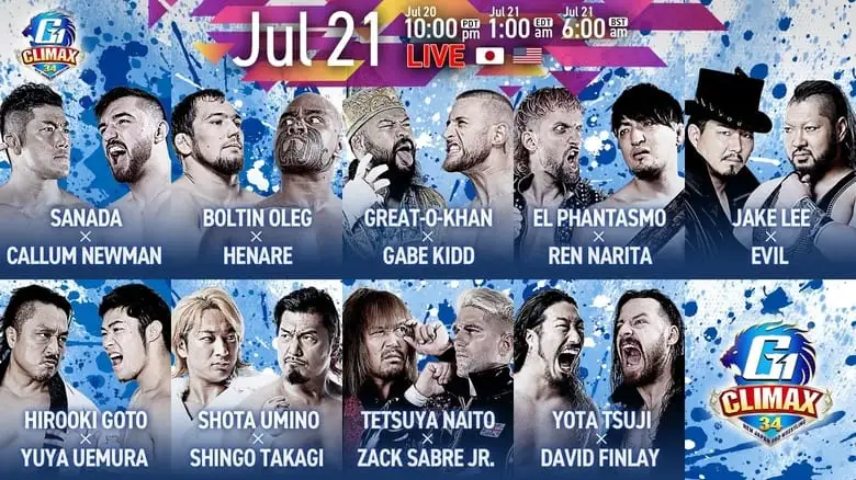 NJPW G1 Climax 34: Day 2 (2024)