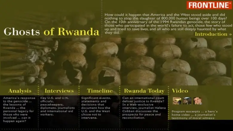 Ghosts Of Rwanda (2004)