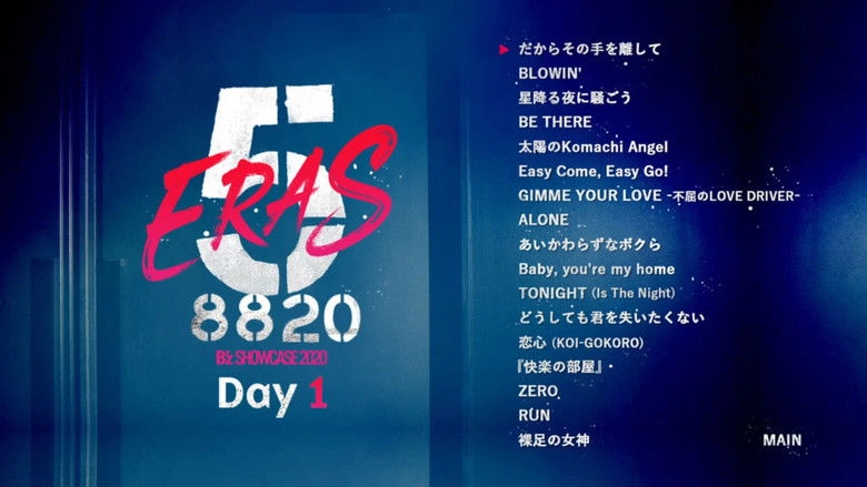 B'z SHOWCASE 2020 -5 ERAS 8820- Day1 (2021)