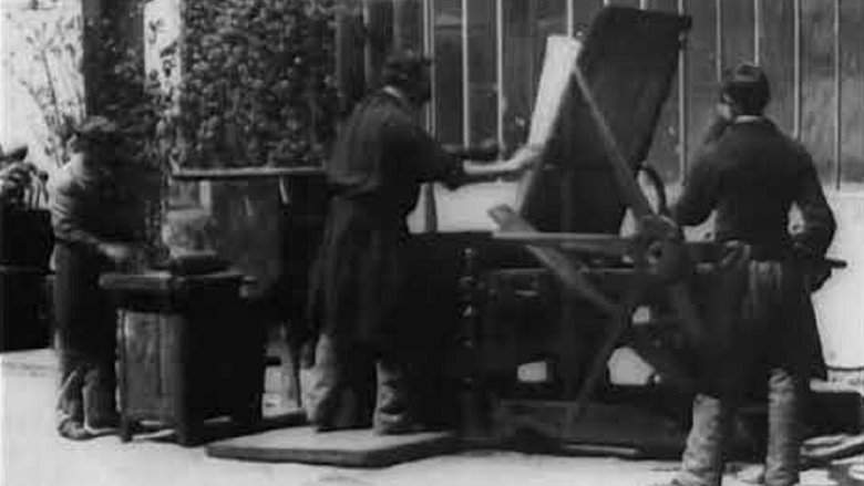 Interieur D'une Imprimerie (tirage D'une Epreuve) (1899)