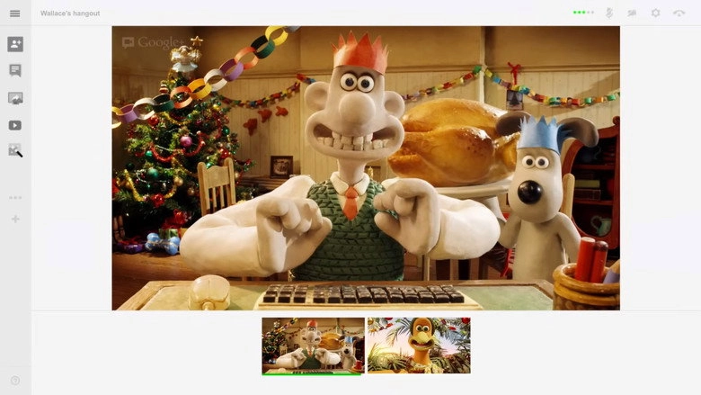 Wallace & Gromit X Google Hangout | A Video Call With Aardman Friends! (2012)