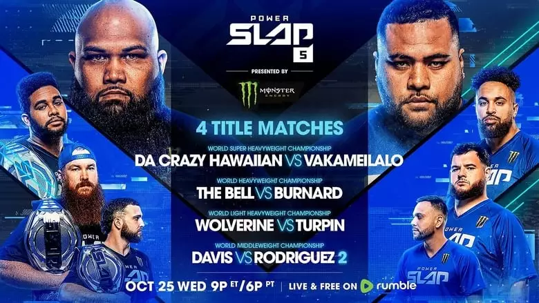 Power Slap 5: Da Crazy Hawaiian Vs. Vakameilalo (2023)