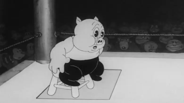 Porky The Wrestler (1937)