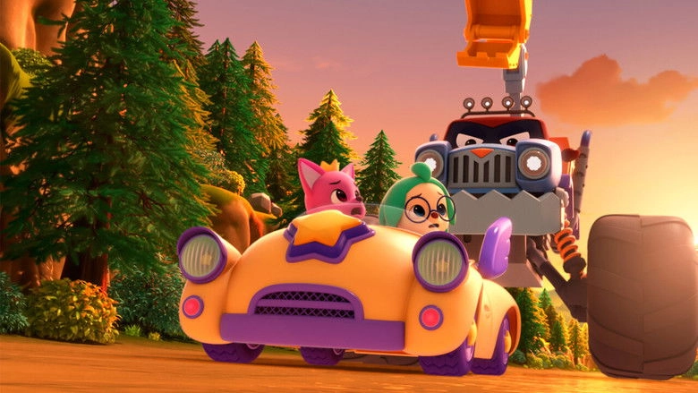 Pinkfong & Hogi Mini-Movie: The Tricky Three Cars (2024)