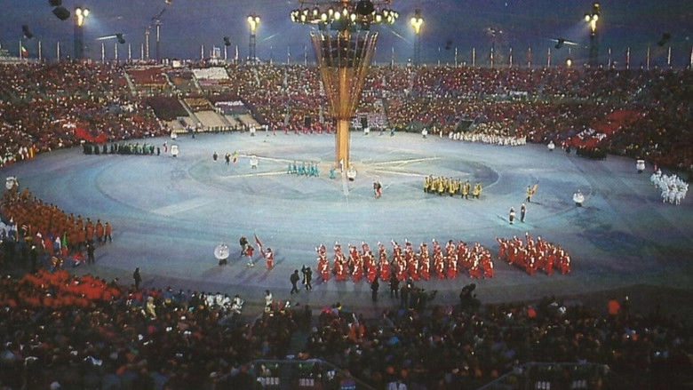Cérémonie d'ouverture des 16èmes Jeux Olympiques d'hiver à Albertville (1992)