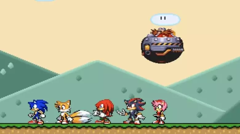 Super Mario Vs. Sonic The Hedgehog (2017)