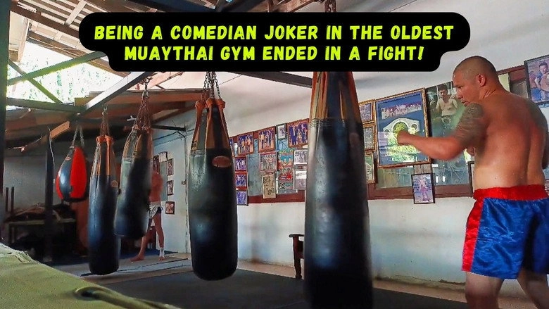 Being A Comedian Joker In The Oldest Muaythai Gym Ended In A Fight! (2024)