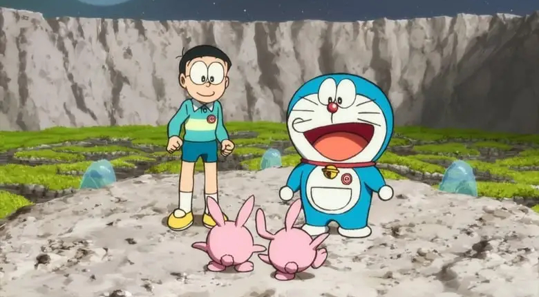 Nonton Doraemon: Nobita's Chronicle Of The Moon Exploration (2019) Sub