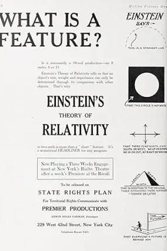 the einstein theory of relativity 1923