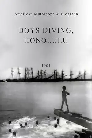 Boys Diving, Honolulu (1901)