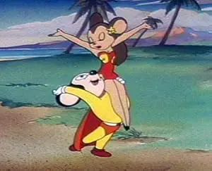 Mighty Mouse In Krakatoa (1945)