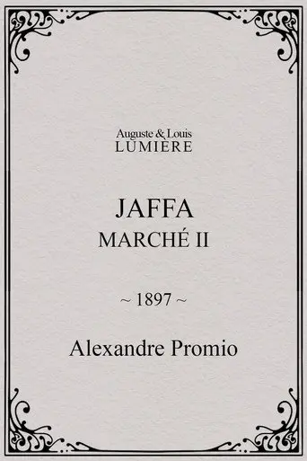 Jaffa : Marché, II (1897)