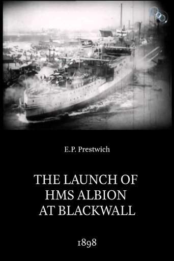 The Launch Of HMS Albion At Blackwall (1898)