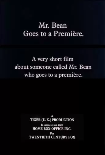 Mr. Bean Goes To A Premiere (1991)