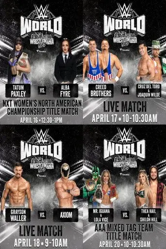 LIVE matches from WWE World: April 19, 2026 Part 1 (2026)