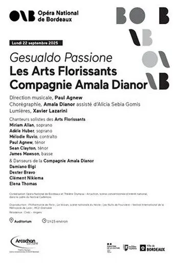 Amala Dianor and Les Arts Florissants: Gesualdo Passione @ Nuits de Fourvière 2026 (2026)