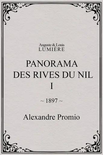 Panorama des rives du Nil, [I] (1897)