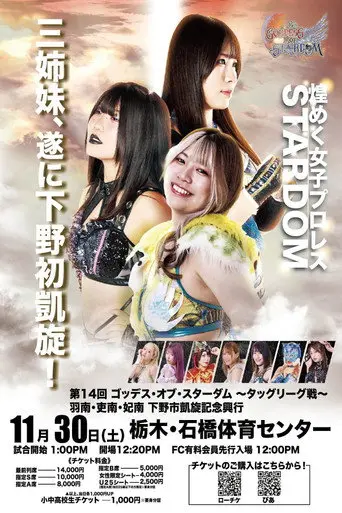 Stardom 14th Goddesses of Stardom Tag League ~ Hanan, Hina & Rina: Shimotsuke Triumphant Commemorative Event (2024)