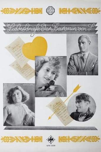 Liebesbriefe Der Baronin Von S... (1924)