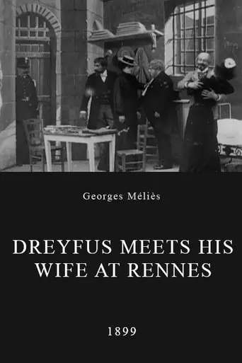Dreyfus Meets His Wife At Rennes (1899)