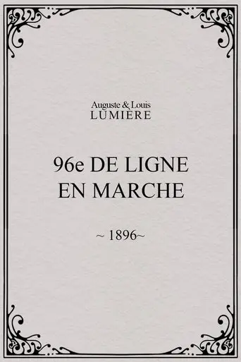 96eme De Ligne En Marche (1896)