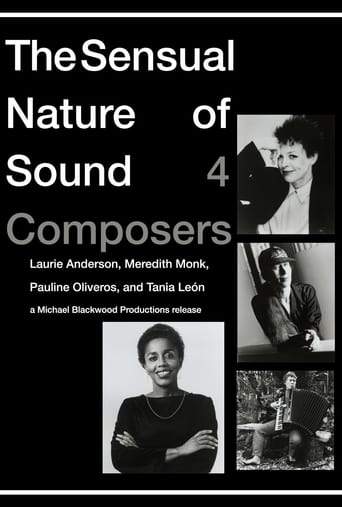 The Sensual Nature Of Sound: 4 Composers Laurie Anderson, Tania Leon, Meredith Monk, Pauline Oliveros (1993)