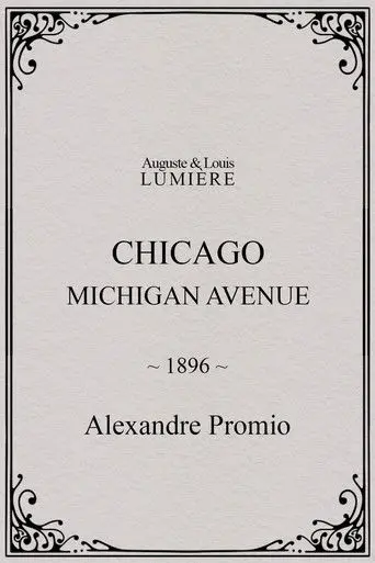 Chicago, Michigan avenue (1896)