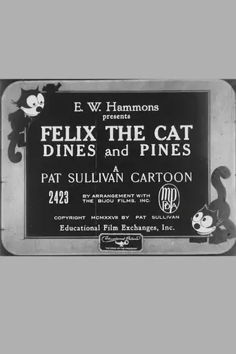 Felix The Cat Dines And Pines (1927)