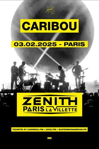 Caribou - Zénith Paris - La Villette - ARTE Concert (2025)