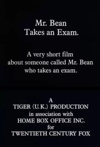 Mr. Bean Takes An Exam (1991)
