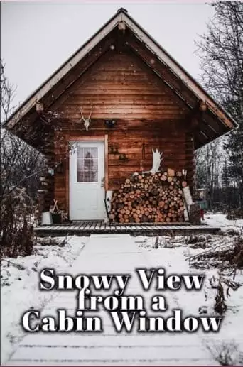 Snowy View From A Cabin Window (2023)
