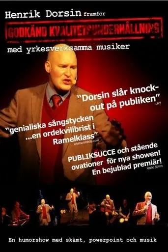 Henrik Dorsin - Godkänd Kvalitetsunderhållning (2009)