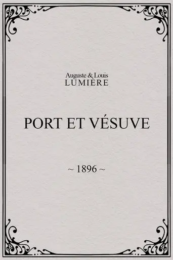 Port et Vésuve (1896)