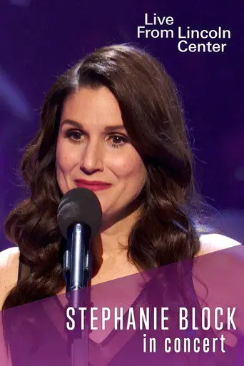 Live from Lincoln Center: Stephanie J. Block in Concert (2018)