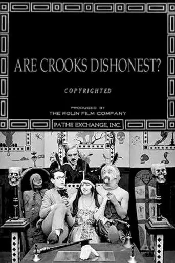 Are Crooks Dishonest? (1918)