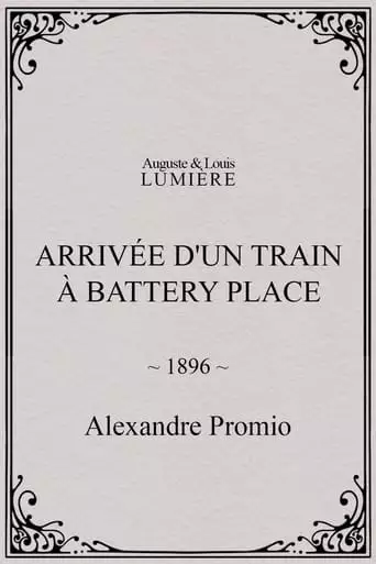 New York. Arrival of a Train at Battery Place (1896)