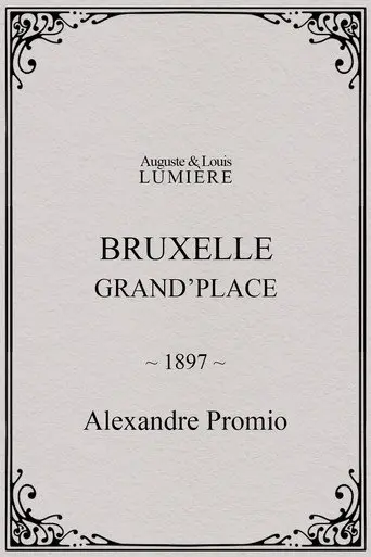 Bruxelles, Grand’Place (1897)