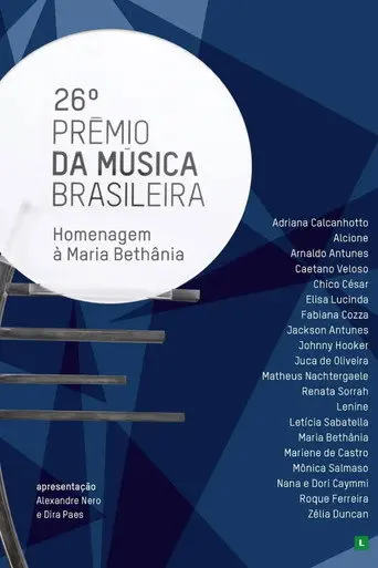 26º Prêmio da Música Brasileira - Homenagem a Maria Bethânia (2015)