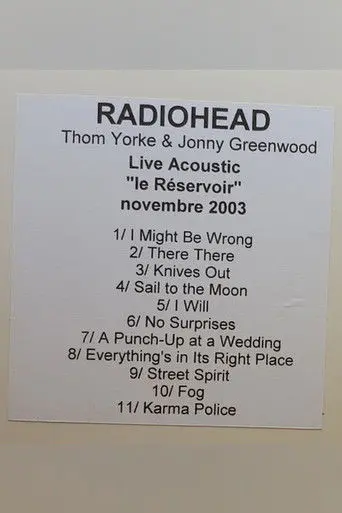 Thom Yorke and Jonny Greenwood | Acoustic at Le Reservoir (2003)