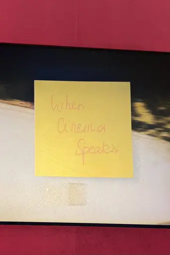 WHEN CINEMA SPEAKS... (2026)