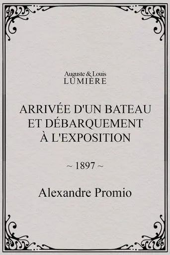 Arrivée d'un bateau et débarquement à l'exposition (1897)