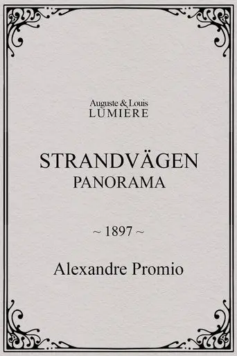 Strandvägen : panorama (1897)