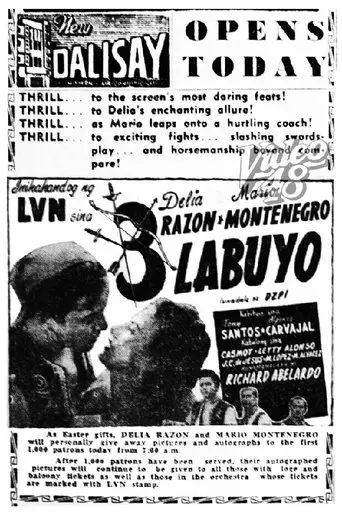 Tatlong Labuyo (1953)
