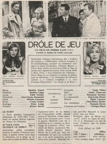 Strange Game (1968)
